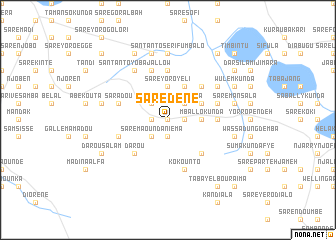 map of Sare Dene