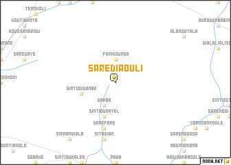 map of Saré Diaouli