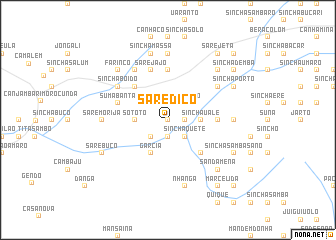 map of Sare Dicò