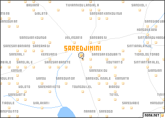 map of Saré Djimini