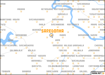 map of Sare Donhà