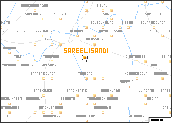 map of Saré Eli Sandi