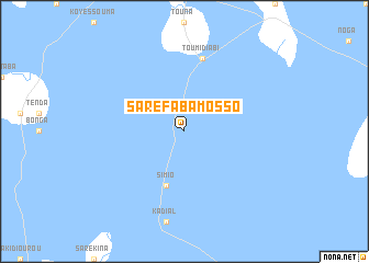 map of Saré Faba Mosso
