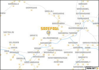 map of Saré Fadi