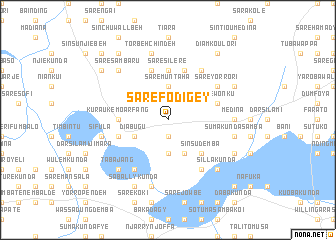 map of Sare Fodigey