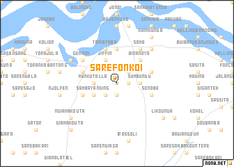 map of Sare Fonkoi