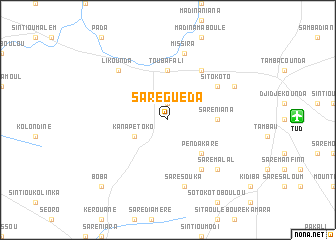 map of Saré Guéda