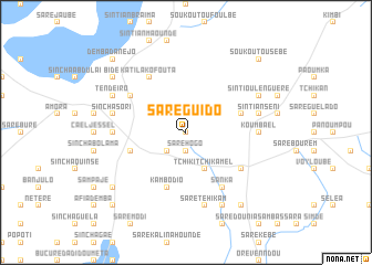 map of Saré Guido