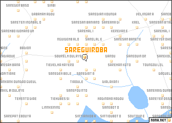 map of Saré Guiroba