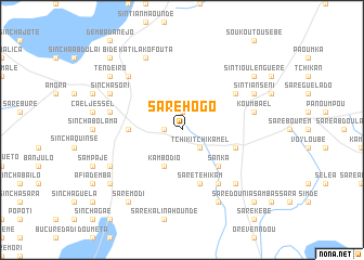 map of Saré Hogo