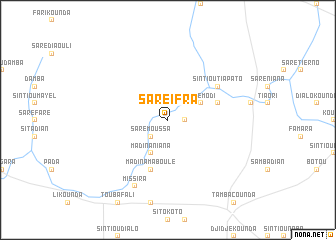 map of Saré Ifra