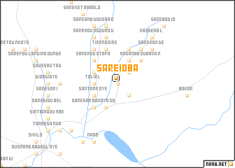 map of Saré Ioba