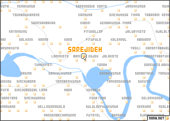 map of Sare Jideh