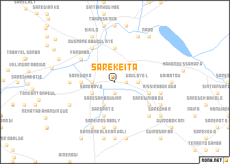map of Saré Kéïta