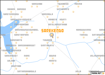 map of Saré Kendo