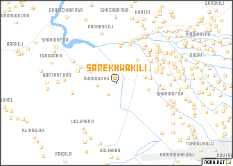 map of Sarekhwa Kili