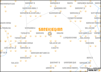 map of Saré Kiédian