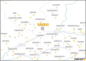 map of Sareki