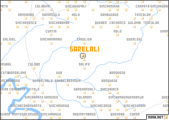 map of Sare Lali