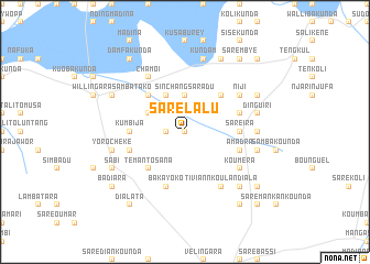 map of Sare Lalu
