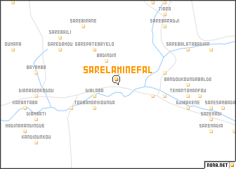 map of Saré Lamine Fal