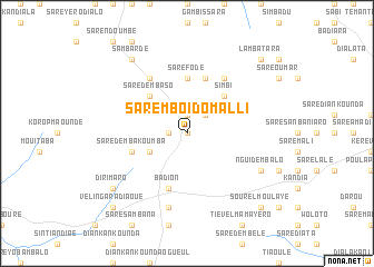 map of Saré Mboïdo Malli
