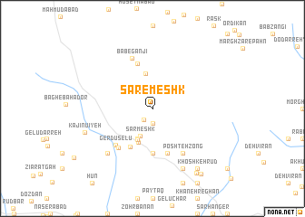 map of Sar-e Meshk