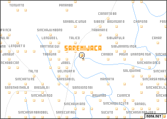 map of Sare Mijaca