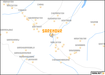 map of Sar-e Mowr