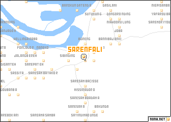 map of Sare Nfali