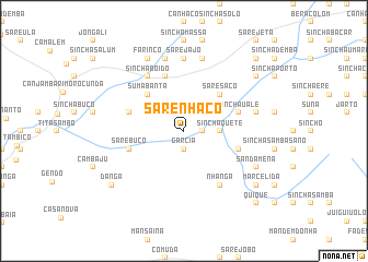 map of Sare Nhaco