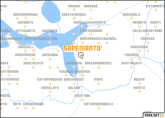 map of Saré Nianto