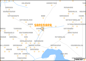 map of Saré Niara