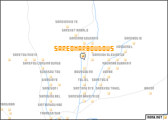map of Saré Omar Boudous