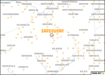 map of Saré Oumar