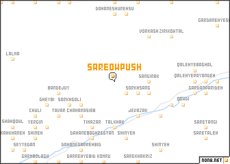 map of Sar-e Owpūsh