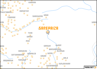 map of Sare Paiza