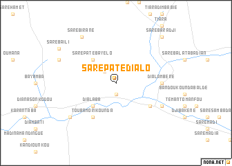 map of Saré Paté Dialo