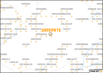 map of Sare Patè