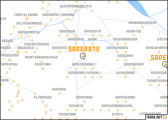 map of Saré Paté