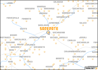 map of Sare Paté