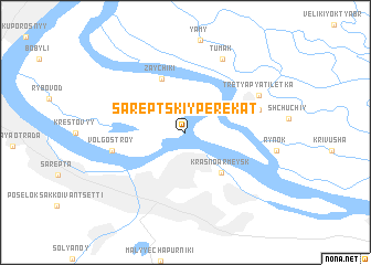 map of Sareptskiy Perekat
