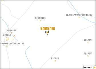 map of Sar-e Rīg