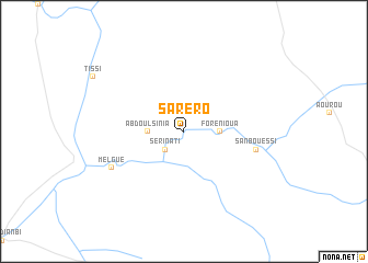 map of Saréro