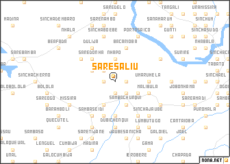 map of Sare Saliu