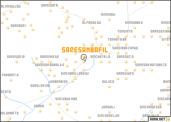 map of Sare Samba Fil