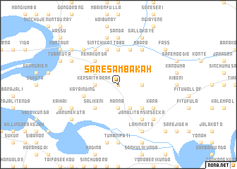 map of Sare Samba Kah