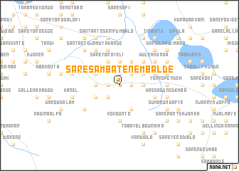 map of Sare Samba Tene MʼBalde