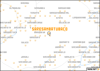 map of Sare Samba Tubaco