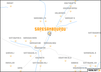 map of Saré Sambourou